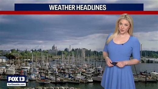 Morning clouds to a few sunbreaks Thursday, highs will warm again for the weekend. Here is your Wednesday Evening Forecast.@fox13seattle #Fox13 #fox13seattle #seattle #wawx