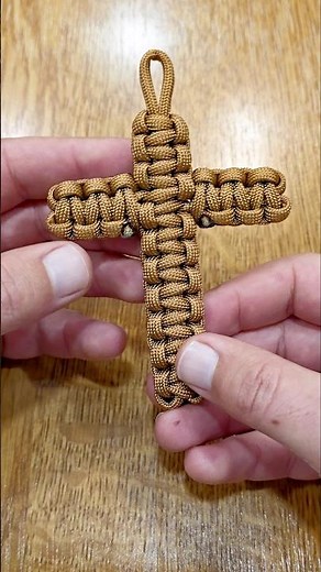 Paracord Jesus Cross ✝️ #paracord #diy