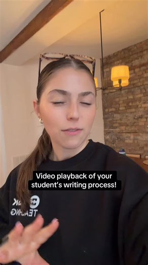 Video playback of your student’s writing process! 🎥 | Brisk Teaching