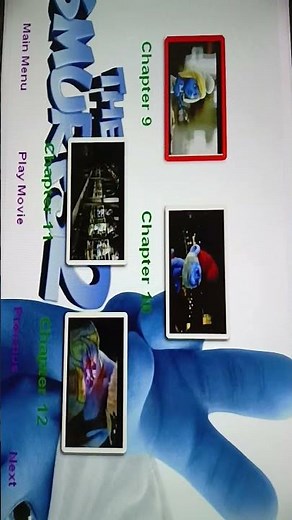 The Smurfs 2 DVD Menu Walkthrough