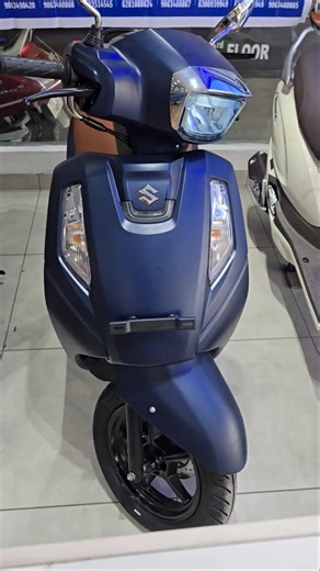 Suzuki Access 125 2026 Matt Blue Color 💙