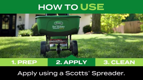 Scotts Turf Builder Triple Action For Moss Control, 20 lbs. Moss Killer and Lawn Fertilizer 38506