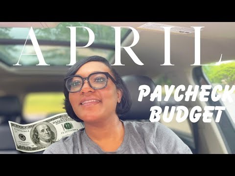 How I Budget My Paycheck | $5,619 First Half Of April | student loan priority + Christmas saving