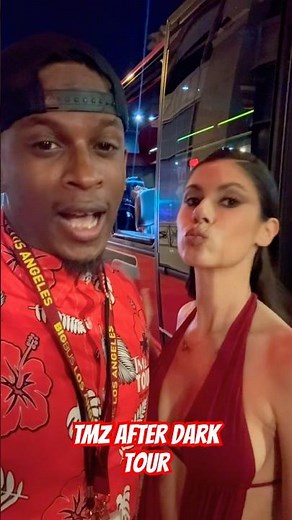 INES TROCCHIA ON THE “TMZ AFTER DARK” TOUR!!! #tmzlive #tmz #tmztour #inestrocchia