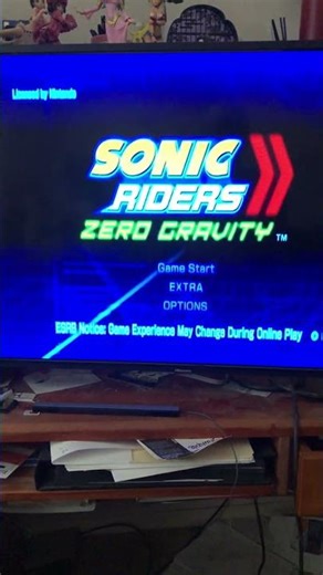 Sonic Riders Zero Gravity Test ! Nintendo Wii