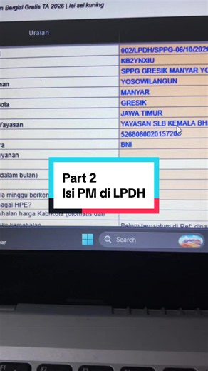Isi PM di LPDH - Part 2 (Panduan Ringkas)