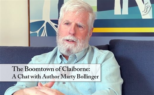 The Boomtown of Claiborne: A Chat with Author Marty Bollinger - Talbot Spy