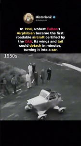 A Plane That Folded Into a Car