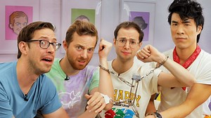 1.1M views · 17K reactions | Will #TheTryGuys survive a MrBeast challenge? Who will be the last guy standing in the last to leave the handcuffs challenge? | The Try Guys | Facebook