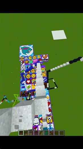 Satisfying sand Art in Minecraft ! making Discord Pixel Art #shorts #minecraft #gaming #shortfeed