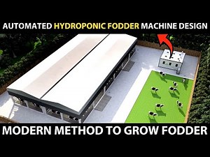 AUTOMATED HYDROPONIC FODDER MACHINE DESIGN | Hydroponic Fodder System