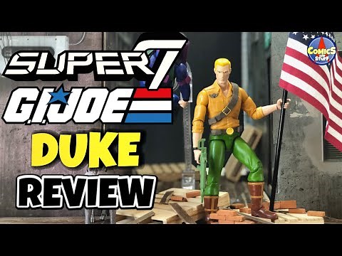 Super7 GI JOE ULTIMATES DUKE Action Figure Review