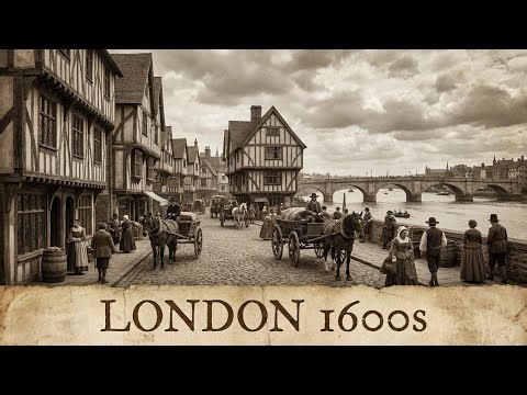 1600s London: A Cinematic Journey Through Time (AI Reconstructed)