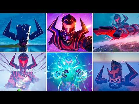 Evolution of Galactus in Fortnite (Chapter 1 Season X - Chapter 5 Season 4)
