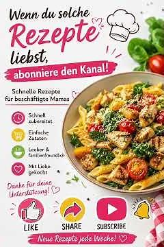 🔥 Schnelle Rezepte für beschäftigte Mamas | Einfach, lecker & familienfreundlich!