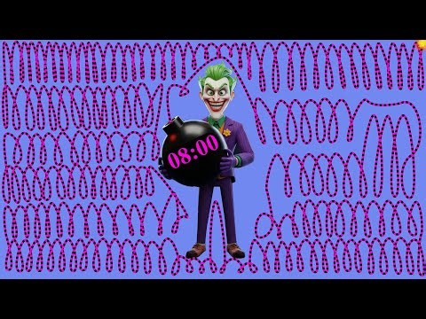 8 Minute Joker Countdown Timer [Explodes Ending]