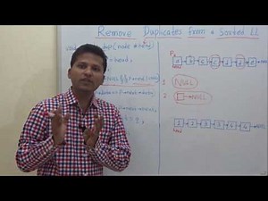 Remove duplicate ( 2 occurrences) elements from a sorted linked list