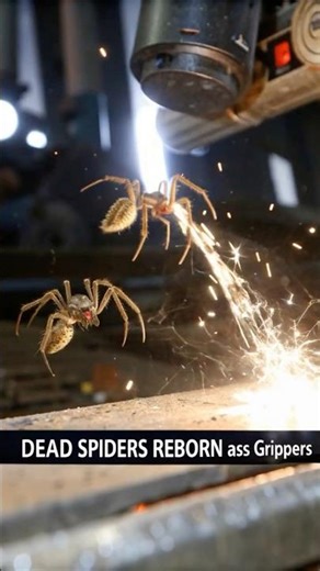 Dead Spiders Reborn as Grippers