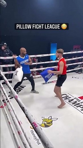 The world’s first professional pillow fighting league 😳