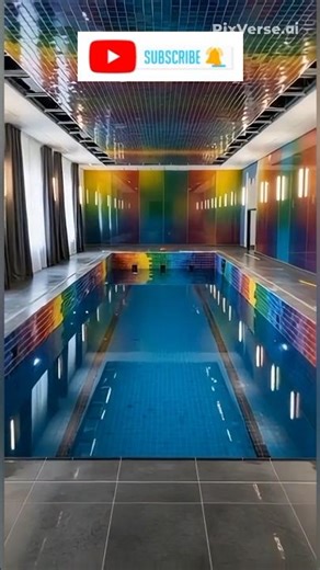 Wait for the Rainbow Magic at the End ✨🌈Building a Rainbow Swimming Pool 🌈 #swimtastic#viralvideo