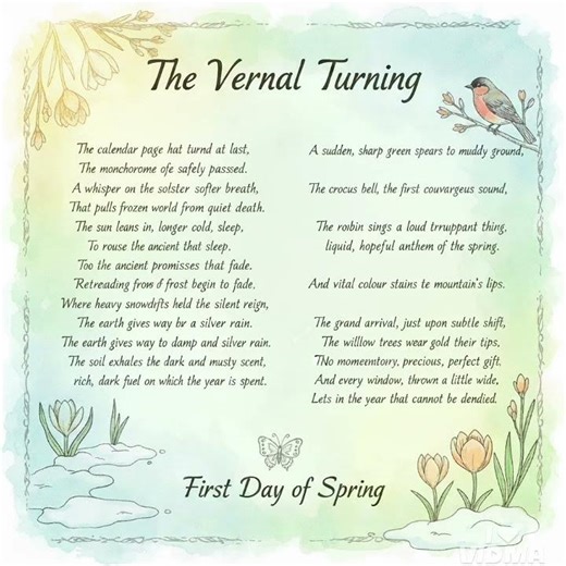 The First Day Of Spring