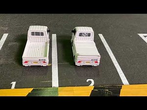 ラジコンが走るだけの動画 107 トイラジ魔改造 Kyosho EGG ザ・軽トラ サンバー 編