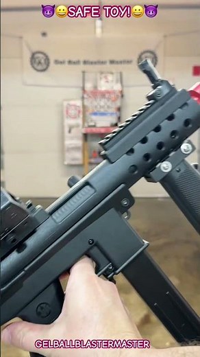 CUSTOMIZED! Handi TEC-9 (TOY!) Gel Ball Blaster - Motorized Mag Feed - TriggerToy