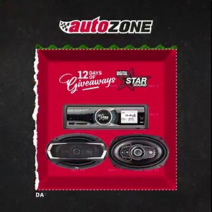 302 reactions · 143 shares | Day 8 of AutoZone's #12DaysOfGiveawaysWithAutoZone is here! Equip your ride with a game-changing audio setup by standing a chance to WIN a StarSound Radio + 6x9’s! To enter, tag a friend or family member who would love some new sound for the festive season! Competition valid for today only – 19 December 2022. T's & C's apply. A winner will be selected at random by 31 January 2023. #12DaysOfGiveawaysWithAutoZone | AutoZone South Africa | Facebook