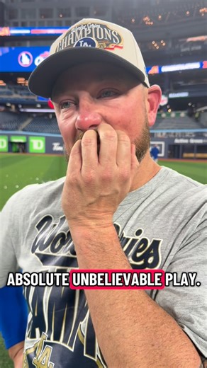 theScore on Instagram: "Kirby Yates sums up the Dodgers season: "We have the best players in the world." And shows love to Miguel Rojas for his season-saving performance: "I don't think it could happen to a better person on the team, honestly." 🔥💙 @scottcampsall"