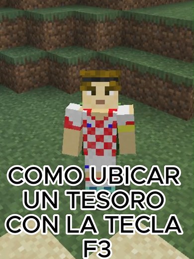 Cómo ubicar un tesoro en Minecraft con F3