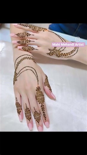chain mehndi design