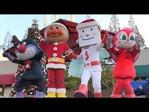 アンパンマンショー アンパンマン、ばいきんまんとクリスマス音楽会！ しょくぱんまん様カッコいい♪ 最前列高画質 Anpanman show kidsshow