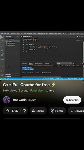 Learn Python & C++ with Al #coding #python #shorts