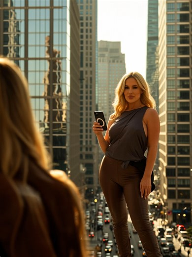 Living My Best Life as a Blonde Model