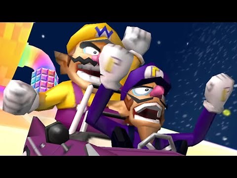 GameCube Longplay - Mario Kart: Double Dash!! Full Game (Wario and Waluigi)