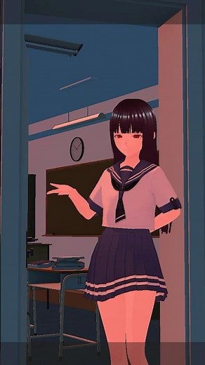 I made a horror manga with VRoids on Storyboarder. Early Access available! #vroid #manga #webtoon