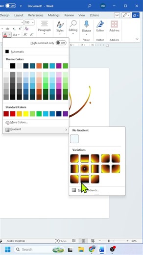 How to Create Multi-Colored Text in Word 🎨