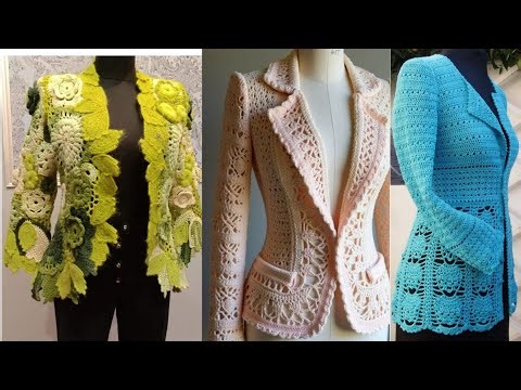 Boho Modest Winter Crochet Cardigans | Trendy Chunky Long Coat Patterns for Ladies | Crochet jackets