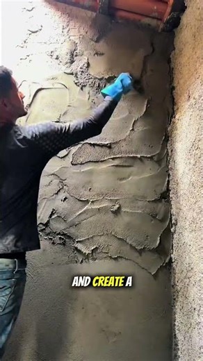 "Amazing Wall Plastering Tool – Perfect Smooth Finish Like a Pro! | Cement Rendering Technique 2025"