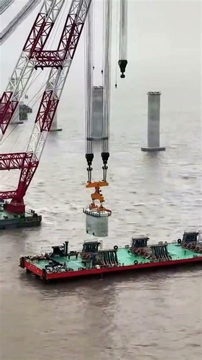 Modular Lifting of Offshore Bridge Piers
