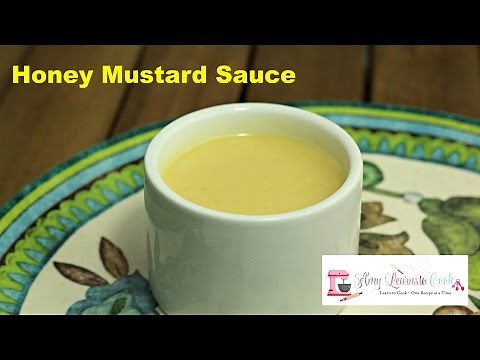 How to Make Honey Mustard Dipping Sauce | Amy Learns to Cook