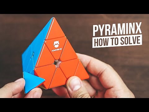 How to Solve a Pyraminx | The Easiest Way 2023