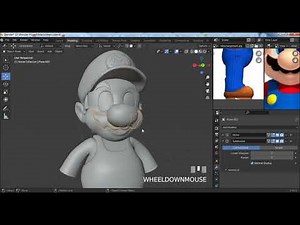 Modeling SUPER MARIO in Blender 2.91 - Part11