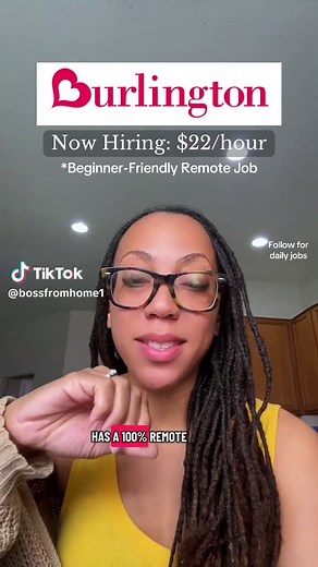 🏢 BURLINGTON IS HIRING REMOTELY 💻 $22/HR WFH Corporate Job 🚨 Burlington is hiring a Vendor Onboarding Coordinator a remote job focused on emails, data entry, paperwork, vendor support & organization. Perfect for people with experience in: ✨ Admin jobs ✨ Customer service ✨ Retail operations ✨ Data entry ✨ Office support 💰 Up to $22/hr 🏠 Remote 🎁 Benefits included Would you take a remote job that’s mostly computer-based? 👇 #remotejobs #remotework #workfromhome #workfromhomejobs #jobsearch