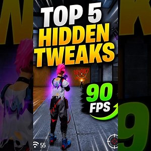 5 HIDDEN Tweaks That BOOSTED My Free Fire FPS 🔥 #Shorts