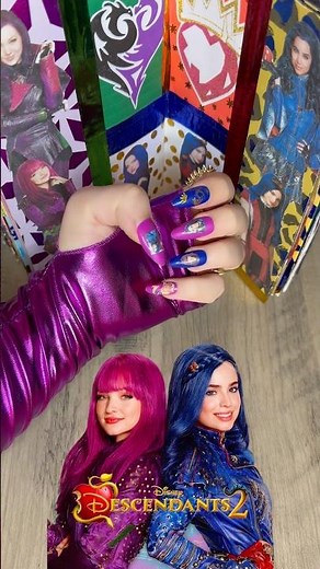 Space Between - Mal & Evie Descendants 2 💜💙 #descendants2 #mal #evie #spacebetween #descendants