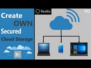 Create Own Secured Cloud Storage to Sync any folder to all your devices || Resilio Sync
