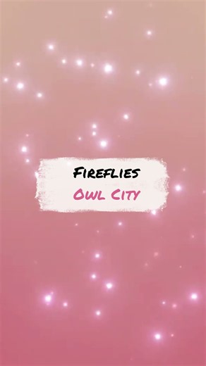 Fireflies - Owl City #Short #Shorts