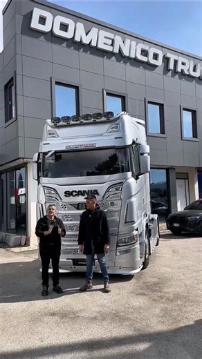 The road respects real trucks#Scania #Volvo #RoadLife