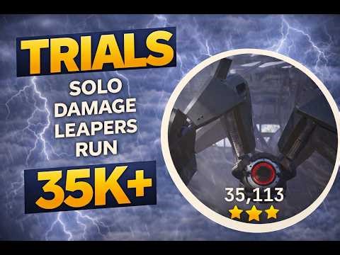Solo Damage Leapers Trials Run 35K+ | ARC Raiders